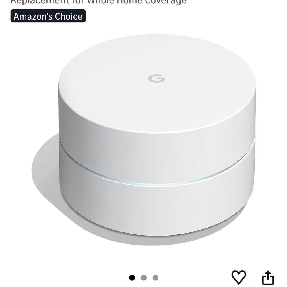 Google WiFi System in White